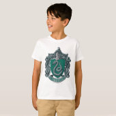T-shirt Harry Potter | Slytherin Crest Green (Devant entier)