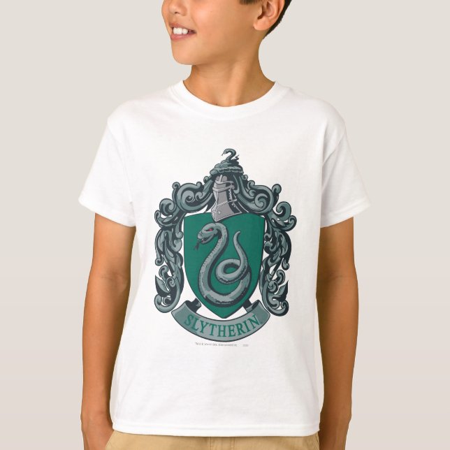 T-shirt Harry Potter | Slytherin Crest Green (Devant)