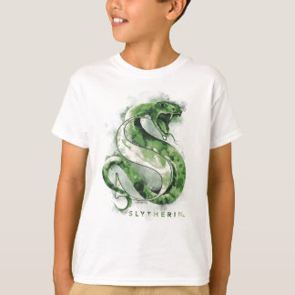 T-shirt Harry Potter | SLYTHERIN™ Serpent Aquarelle