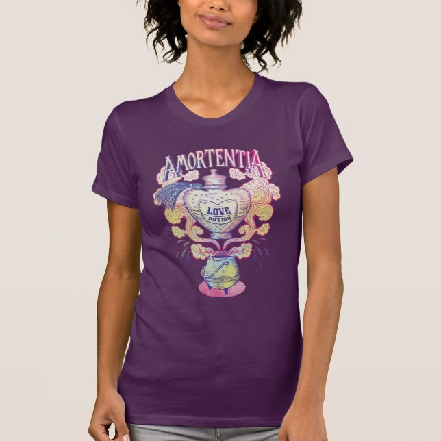 T-shirt Harry Potter Spell | Amortentia Love Potion Bottle (Devant)
