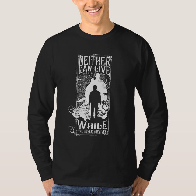 T-shirt Harry Potter Spell | Aucune ne peut vivre (Devant)