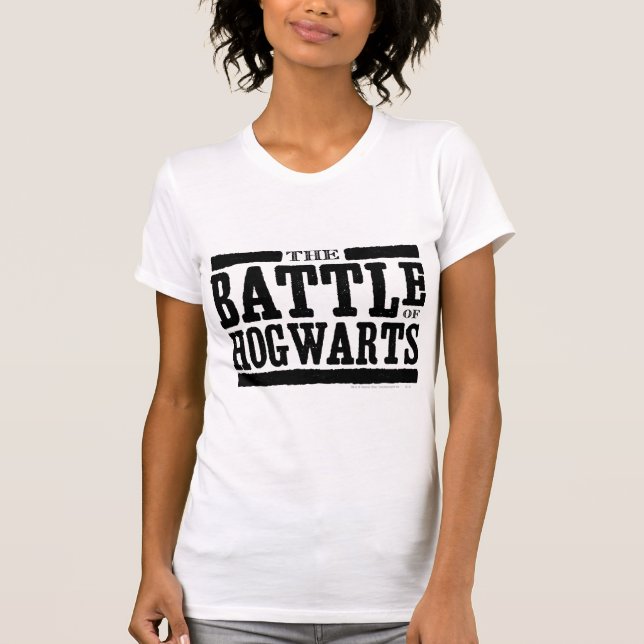 T-shirt Harry Potter Spell | La bataille de Hogwarts (Devant)