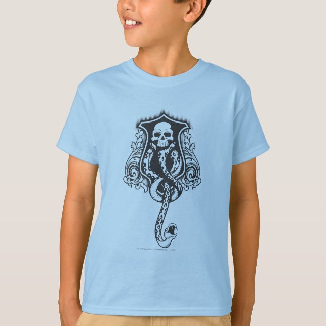 T-shirt Harry Potter Spell | Marque foncée (Devant)