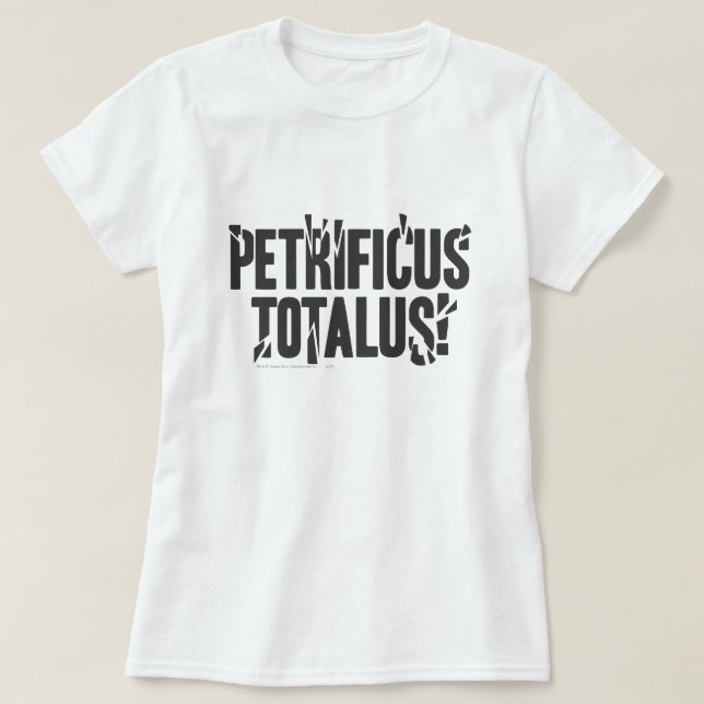 T-shirt Harry Potter Spell | Petrificus Totalus ! (Design devant)
