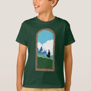 T-shirt HARRY POTTER™ Surplombant le château HOGWARTS™