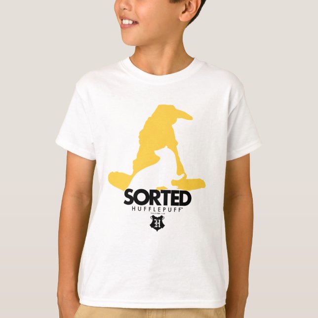 T-shirt Harry Potter | Trié dans la maison HUFFLEPUFF™ (Devant)