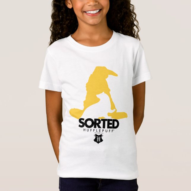 T-Shirt Harry Potter | Trié dans la maison HUFFLEPUFF™ (Devant)
