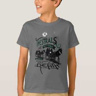 T-shirt Harry Potter Typographie de Thestrals Graphique