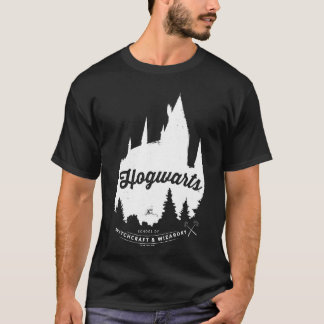 T-shirt Harry Potter | Typographie du château de Poudlard™