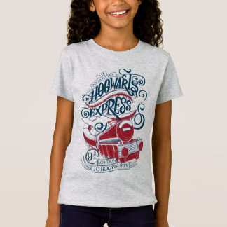 T-Shirt Harry Potter | Typographie du Hogwarts Express