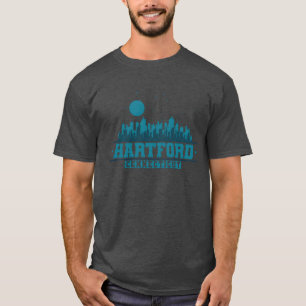 T-shirt Hartford Connecticut Ville aux USA vintage