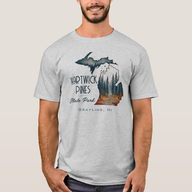T-shirt Hartwick Pines State Park Souvenir Cadeau (Devant)