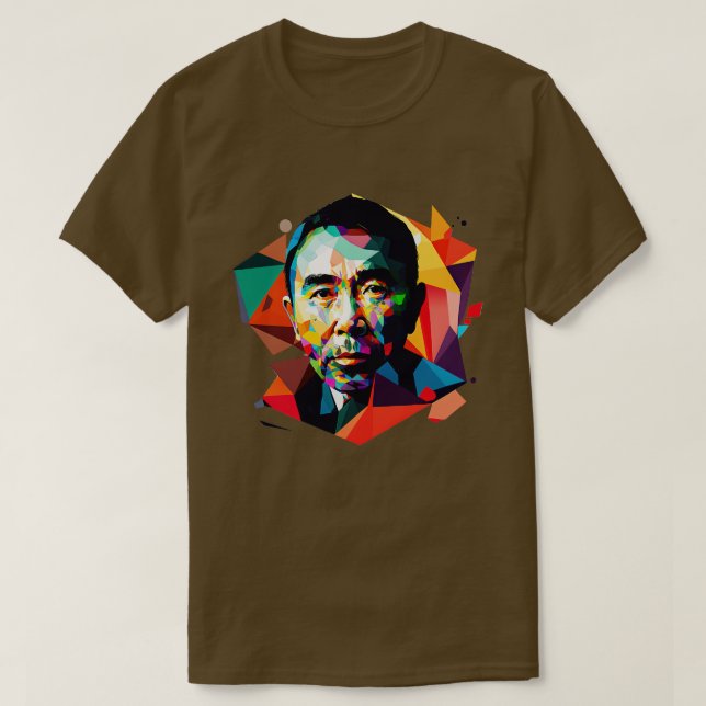T-shirt Haruki Murakami Retro Fan Art Design (Design devant)