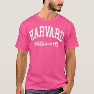 T-shirt Harvard Massachusetts en détresse amis usés