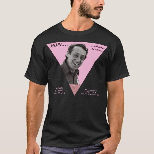 T-shirt Harvey Milk (Devant)