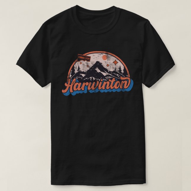 T-shirt Harwinton, Connecticut (Design devant)