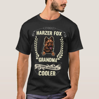T-shirt Harzer Fox Grandma Like A Normal Grandma Only Cool