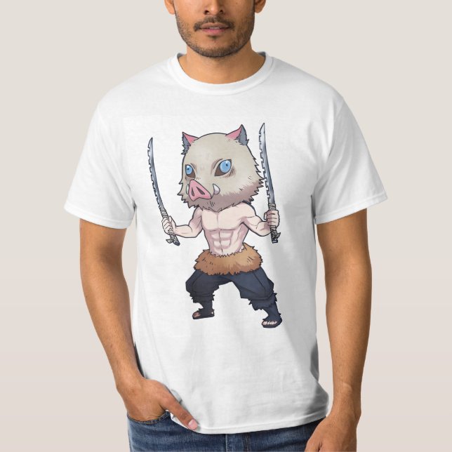 T-shirt Hashibira chibi Inosuke (Devant)