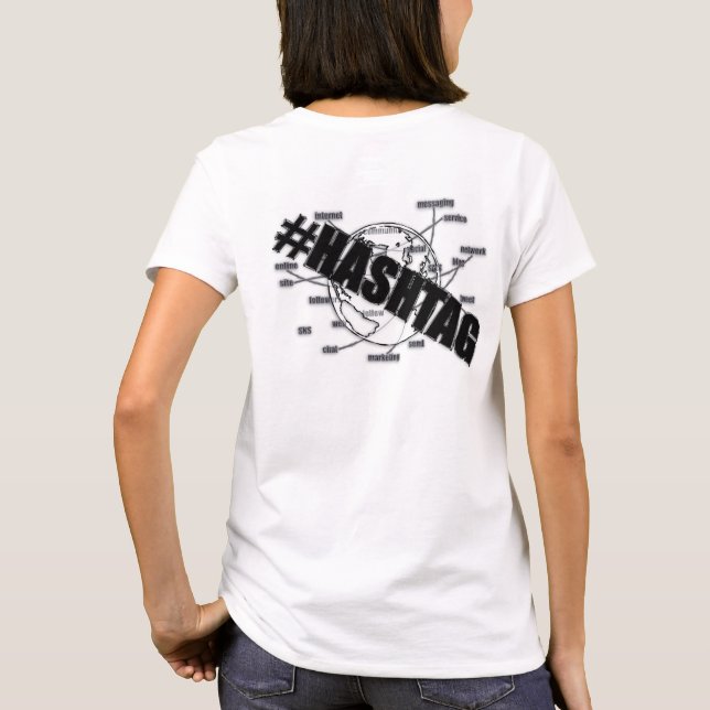 T-SHIRT HASHTAG (Dos)