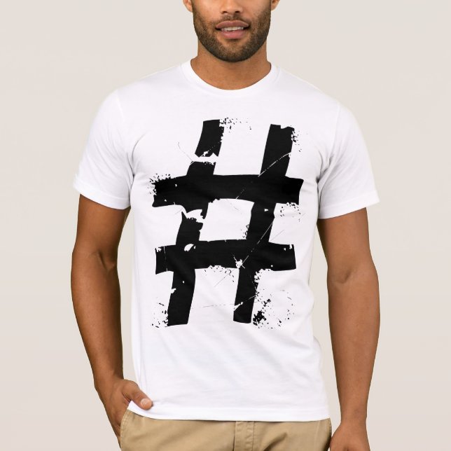 T-SHIRT HASHTAG (Devant)