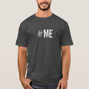 T-shirt HASHTAG#ME Funny Silver Imprimer toutes les couleu