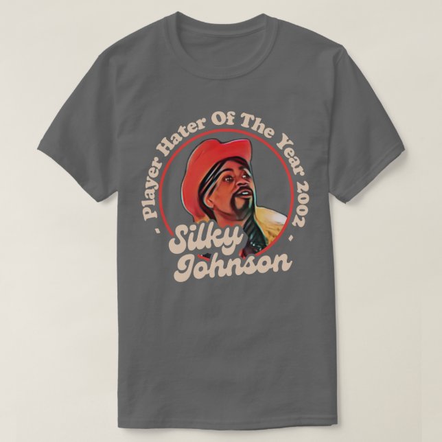 T-shirt Hater de l'année 2002 Silky Johnson 1 (Design devant)