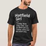 T-shirt HATFIELD GIRL PA PENNSYLVANIA Funny City Home Raci<br><div class="desc">Cool sassy né en ville ou des oeuvres d'art élevées pour la natif "Hatfield Girl PA Pennsylvania". C'est un cadeau ou un cadeau parfait pour toutes les femmes que vous voulez surprendre. Achetez le design maintenant !</div>