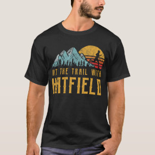 T-shirt HATFIELD Running - Touchez le sentier avec le nom 