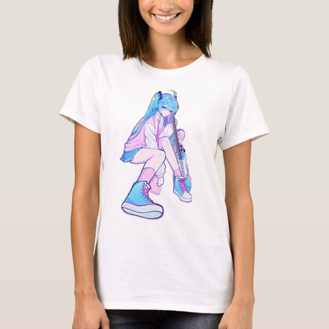 T-shirt Hatsune miku (Devant)