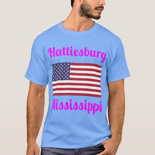 T-shirt Hattiesburg Mississippi Imprimés stylish1 (Devant)