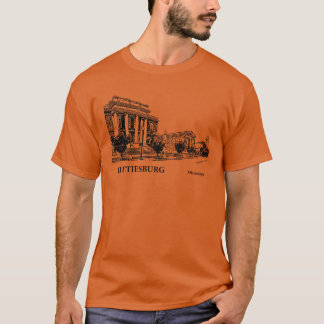T-shirt Hattiesburg Mississippi surdimensionné