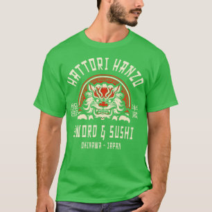 T-shirt Hattori Hanzo Épée Et Sushi