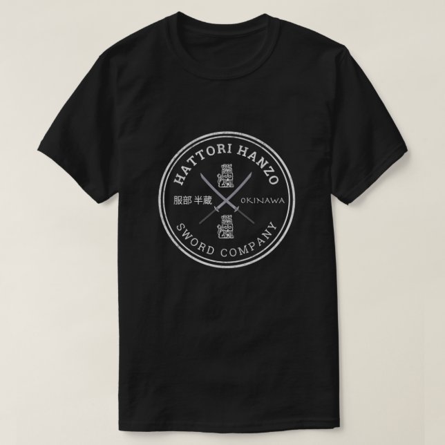 T-shirt Hattori Hanzo Sword Company Essentiel (Design devant)