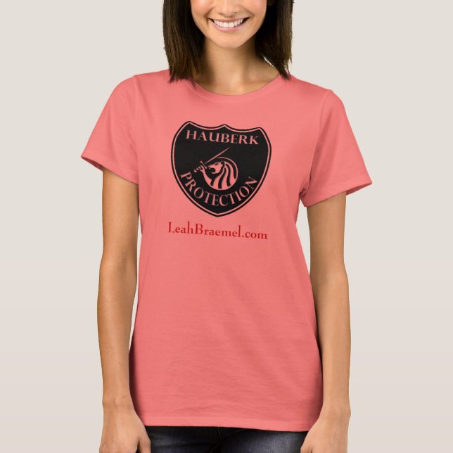 T-shirt Hauberk B&W Shield (Devant)