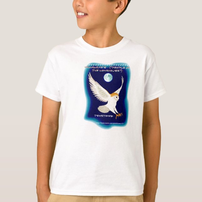 T-shirt "Haudenosaunee - le "Peuple de la Longhouse" (Devant)