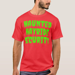 T-shirt Hauné Hayride Sécurité Drôle Maman Papa Hommes Fem