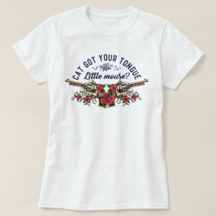 T-shirt Hauning Adeline Run Little Mouse Book Lover