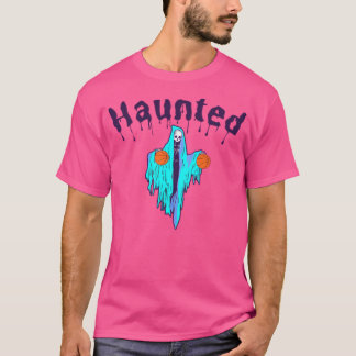 T-shirt Haunted Basketball Design Halloween