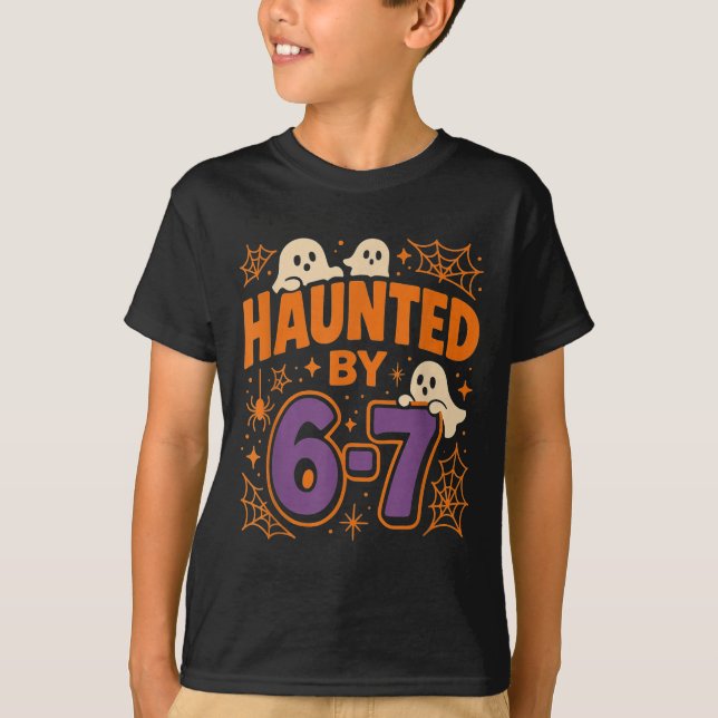 T-shirt Haunted By 6 7  (Devant)