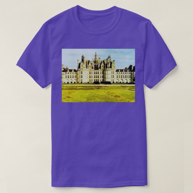 T-shirt Haunted french castle (Design devant)