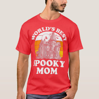 T-shirt Haunted House Women Goth Graphic World's Best Spoo
