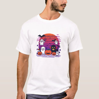 T-shirt Haunted Pixel – 8-bit Halloween Tee