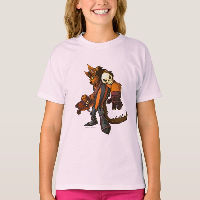 T-shirt Haunted Woods Team Capitaine 2 (Devant)