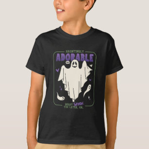 T-shirt Hauntingly adorable Funny Halloween les paroles de