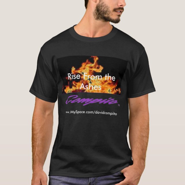 T-shirt Hausse des cendres - customisées (Devant)
