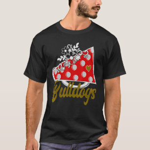 T-shirt Hausse du coeur rouge Mégaphone BULLDOG
