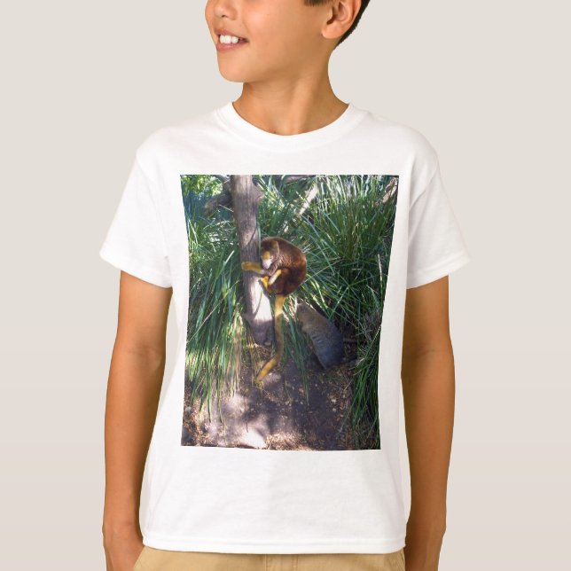 T-shirt "Haut dans les arbres : Un arbre australien grimpe (Devant)