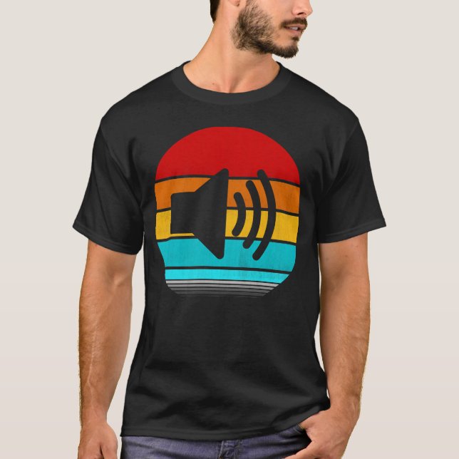 T-shirt haut-parleur (Devant)