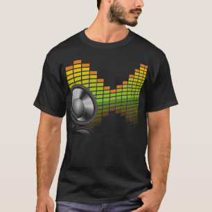T-shirt Haut-parleur d'égaliseur