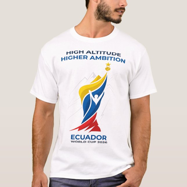 T-shirt Haute Altitude, Ambition Supérieure (Devant)